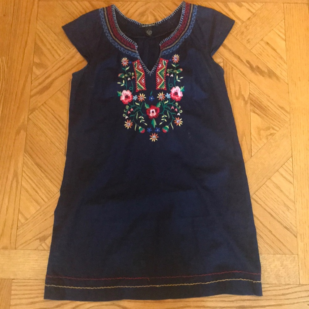 Lucky Brand Embroidered dress size S
